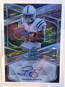 Reggie Wayne Auto #’d /75 2024 Panini Spectra Signatures #SIG-RWE Colts (AU) - Picture 1 of 2