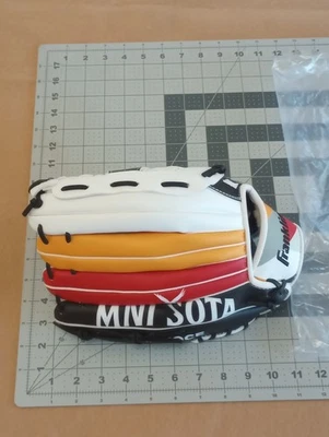 Minnesota Twins Native American Indian 12.5” Baseball Glove Franklin - Image 1 of 4