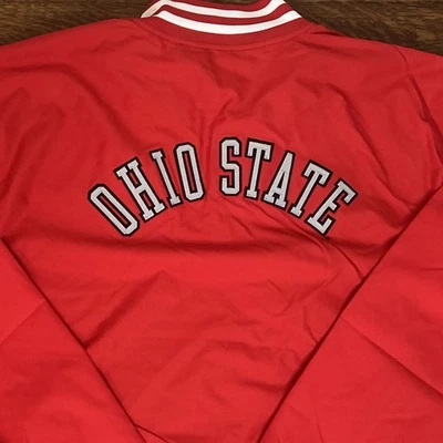 Pullover Ohio State Buckeyes para Hombres XL 1/4 Cremallera Campeón Logotipos Cosidos a Mano Nuevo con Etiquetas Foto 1 de 4