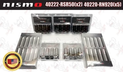 Nismo OEM Nismo Racing Nut & Long Bolt M14 Front Rear Set For R35 GT-R — 第 1/4 张图片