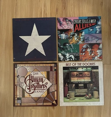 Lot Of 4 Vinyl Albums - Neil Young, Allman Bros, Doobie Bros, Crosby Stills Nash - Image 1 of 4