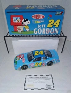 2000 REVELL~JEFF GORDON #24 Peanuts 50TH Celebration Chevy 1:18 Diecast Replica - Picture 1 of 24