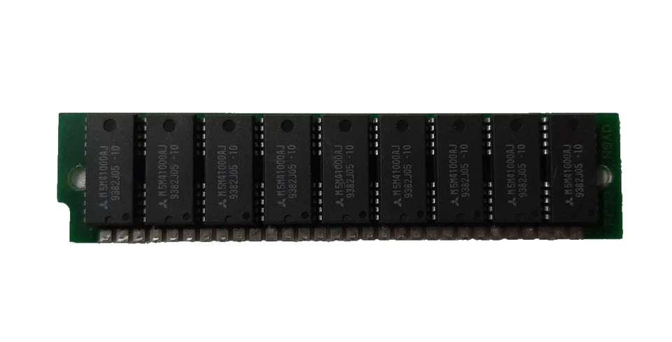 Sun 501-1408 1MB 30-Pin 100ns SIMM SPARCstation 1 - Image 1 of 3