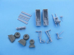 Metallic Details 1/48 Rockwell OV-10A Bronco Wheel Bays for ICM kits - Picture 1 of 1