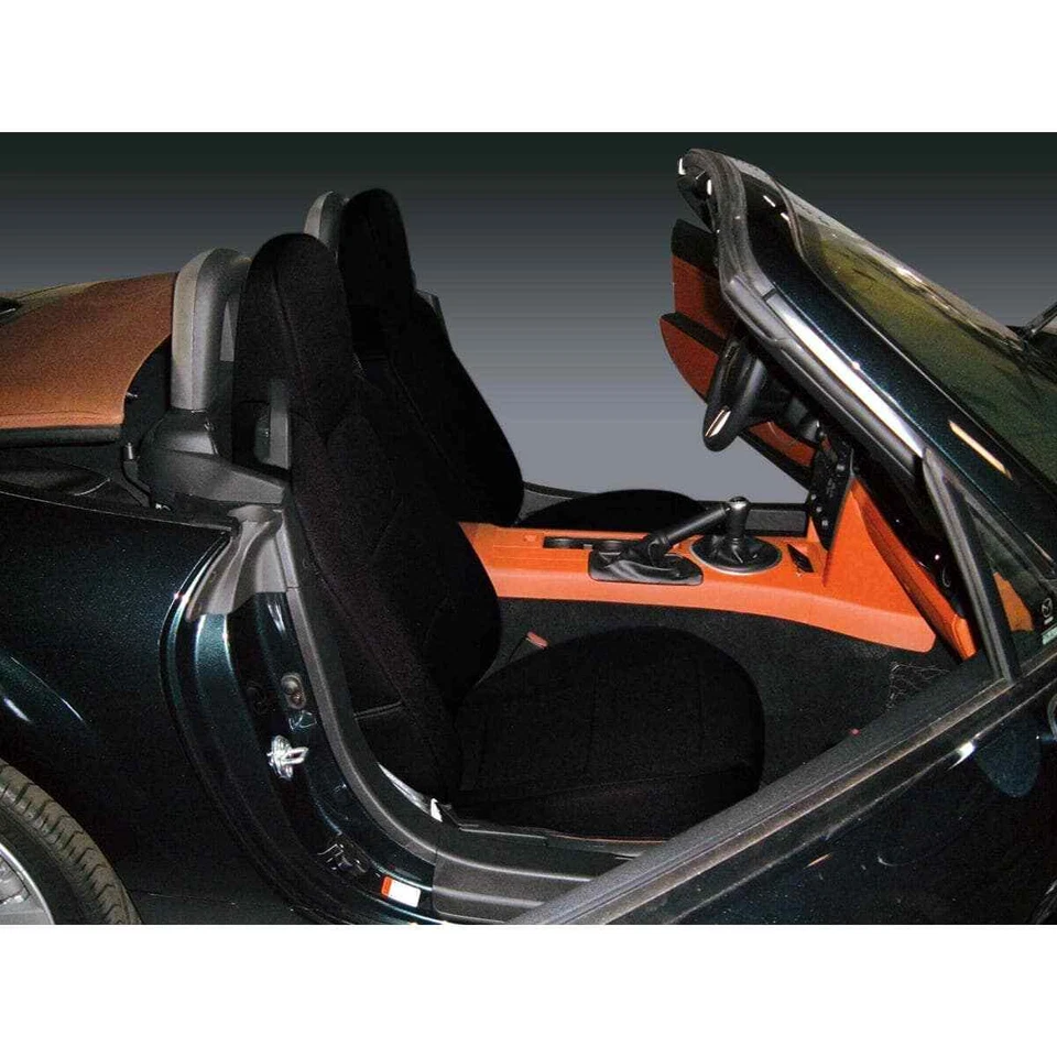 Fundas de asiento de neopreno de Coverking, par - negro/negro - MX-5 Miata 1990-1997 Foto 1 de 1