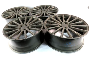 TSW VICTOR SASCHA - 20x8.5" 5x112 - 15 MULTI SPOKE WHEEL RIM SET (GUNMETAL) - Picture 1 of 11
