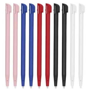 10PCs Stylus For Nintendo DS Slot in Touch Pen Set Red Blue Black White Pink - Picture 1 of 5