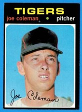 Joe Coleman 1971 Topps #403 Detroit Tigers (ex)