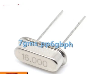 1 PCS NEW Quartz crystal with two feet 16MHz HC-49S passive clock crystal - Picture 1 of 2