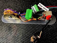 Solderless Fender H-H Telecaster wiring harness with Coil Splitting!