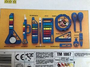 WALT DISNEY MICKEY MOUSE BAND  NOS - MADE IN ITALY BY BONTEMPI