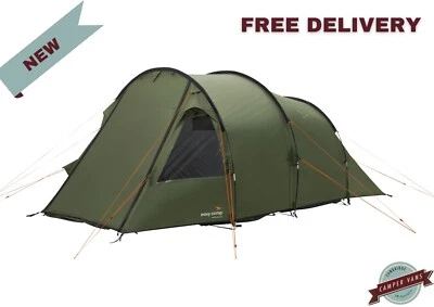 Easy Camp Hidra 4 Tent - 4 Person Poled tent, 1.8m standing height *Great Price* - Image 1 of 4
