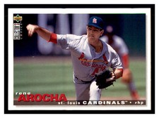 1995 Collector's Choice #197 RENE AROCHA St. Louis Cardinals ~D3B