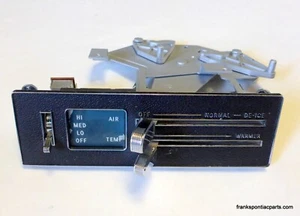 1965 GTO LeMans Tempest Non Air Heater Control Unit Controller 65 #1 - Picture 1 of 8