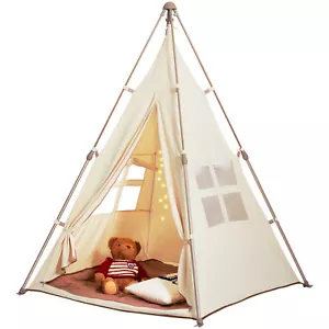 VEVOR Tente de jeu pour enfants tente tipi pliable pour tout-petits tapis sac - Photo 1/12
