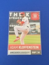 ADAM KLOFFENSTEIN 2019 Grandstand Vancouver Canadians / Toronto Blue Jays