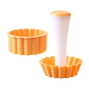 Tart Tamper Set Pie Pastry Dough Tamper Non Stick Food Safe Reusable Baking Tool - Picture 1 of 12