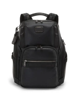Mochila TUMI Alpha Bravo BUSCAR todo cuero - Imagen 1 de 11
