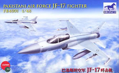 BRONCO FB4001 1/48 Pakistani Air Force JF-17 Fighter - Image 1 of 1