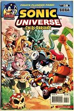 SONIC UNIVERSE Comic #58 Variant January 2014 PIRATE PLUNDER PANIC 4 of 4 Bag VF