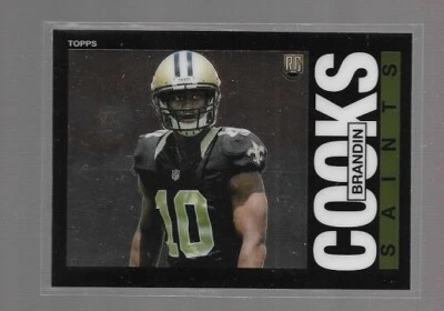 BRANDIN COOKS 2014 Topps Chrome 1985 Rookie Insert #31 New Orleans Saints RC - Image 1 of 2