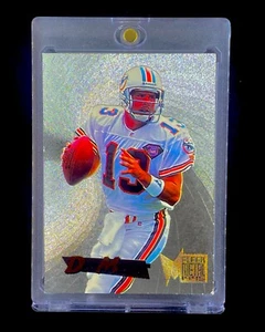 DAN MARINO RARE METAL CARD SP Insert Miami Dolphins Legend Fleer - Picture 1 of 6