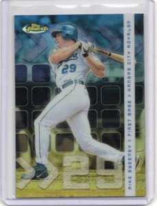 2002 Topps Finest MIKE SWEENEY Refractor /499 Kansas City Royals - Picture 1 of 2
