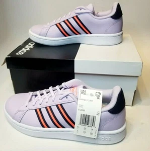 Adidas Women's Grand Court  EG3998 Sneaker, Purple, 5 US NEW IN BOX - Picture 1 of 5