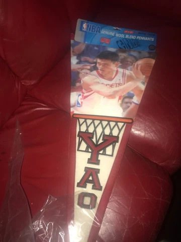 NBA Pennants Yao Ming # 11 Houston rockets Cover