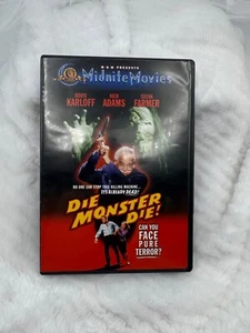 Die Monster Die! DVD 1965 Horror Movie Starring Boris Karloff & Nick Adams - Picture 1 of 3