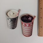 In-N-Out Burger 2 Collectible Magnets Cup Soda, Milkshake 
