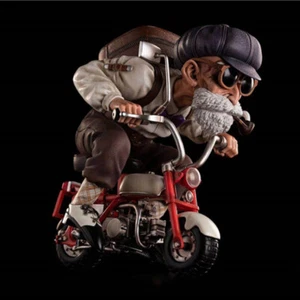 B-Six Studio Dragon Ball Master Roshi Resin Modell Motorrad Statue auf Lager LED - Bild 1 von 7