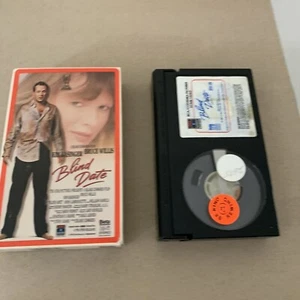 Blind Date (Betamax, 1987) Kim Basinger, Bruce Willis, Sexy Comedy, Very Rare - Picture 1 of 3