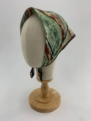 Pañuelo abstracto vintage Hiroko Koshino pañuelo cuadrado de bolsillo Foto 1 de 4