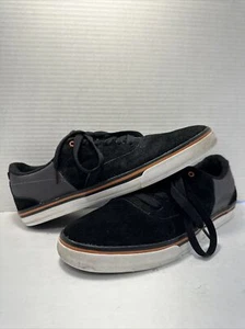Air Speed Skate Shoes Men’s Size 10.5 Black Suede 551191158 HR-3 - Picture 1 of 4