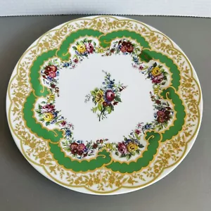 One Collection Sevres Andrea by Sadek 10,5" blumengrüner Essteller - Bild 1 von 4