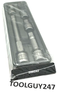 SNAP ON TOOLS USA 6pc 3/8" Drive Knurled Extension Adapter Swivel Set 206EAU + - Picture 1 of 7