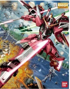 Bandai Gundam Infinite Justice Gundam MG 1/100 Scale Model Kit USA Seller - Picture 1 of 4