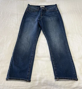 Madewell | Women’s SZ 30 | Cruiser Straight Leg Jeans Stretch Denim Blue - Picture 1 of 9