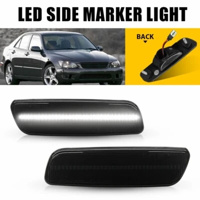 Luz de estacionamiento LED de humo con marcador lateral para Toyota Lexus Scion 1998-2005 Lexus GS300 Foto 1 de 4