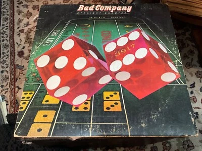 BAD COMPANY “STRAIGHT SHOOTER” 1975 VINYL LP, SWAN SONG RECORDS, OG SLEEVE VG - Image 1 of 2