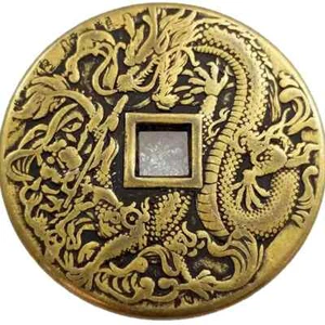 43mm Thicken Old Shangui Copper Coins Chinese Dragon Mountain Ghost Brass Collec - Picture 1 of 6