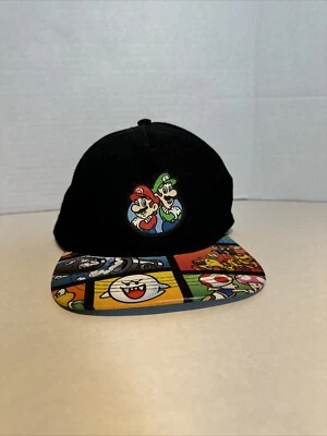 SUPER MARIO BROS. Nintendo Mario Y Luigi NIÑOS Juveniles OSFM Snapback Foto 1 de 3