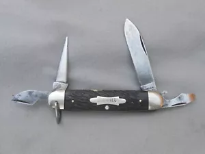 OLD VINTAGE IMPERIAL PROVIDENCE RI SCOUT UTILITY CAMP KNIFE - Picture 1 of 9