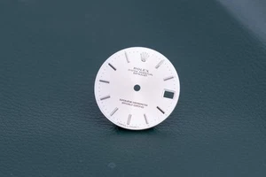 Rolex Midsize Silver Stick marker Dial for model 68274 FCD24605 - Picture 1 of 2