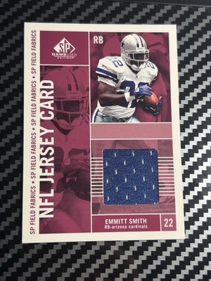 2003 SP game used edition field fabrics Emmitt smith #FF1-ES - Image 1 of 2
