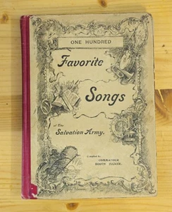 One Hundred Favorite Songs Of The Salvation Army Second Edition 1899 See Photos - Bild 1 von 7
