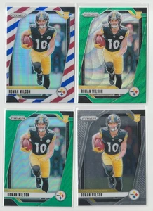 2024 Panini Prizm Roman Wilson rookie card lot / RWB / Green Wave / Base - Picture 1 of 1