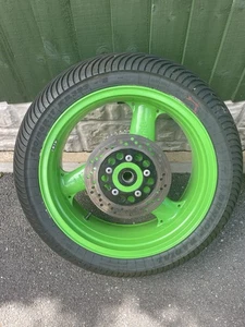 Kawasaki ZX7R Wet Tyre & Wheels Set - Picture 1 of 9