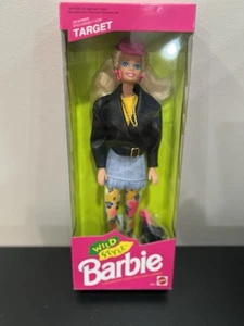 NIB NRFB Vintage Barbie 1992 Wild Style Barbie Doll Target Exclusive - Picture 1 of 2